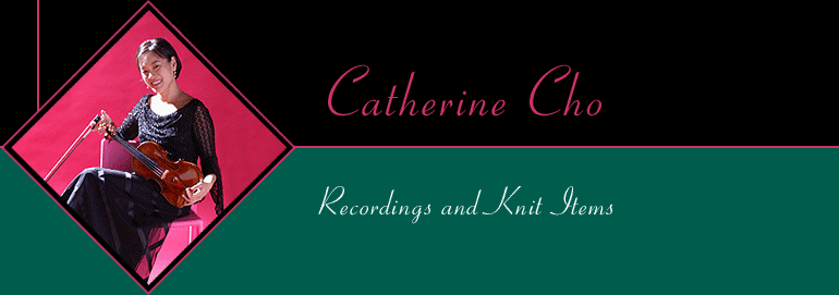 Catherine Cho - Recordings and Kinit Items